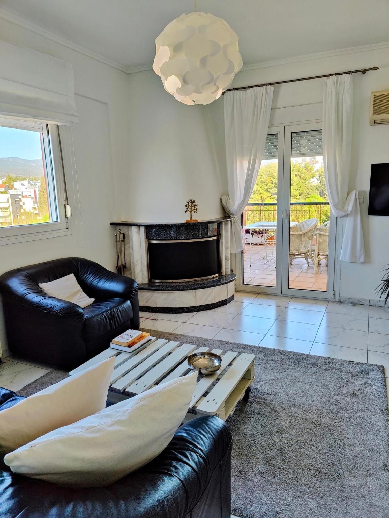 Celestial Garden-Thessaloniki'S Modern, Eclectic Penthouse With An Amazing View And Veranda Luaran gambar