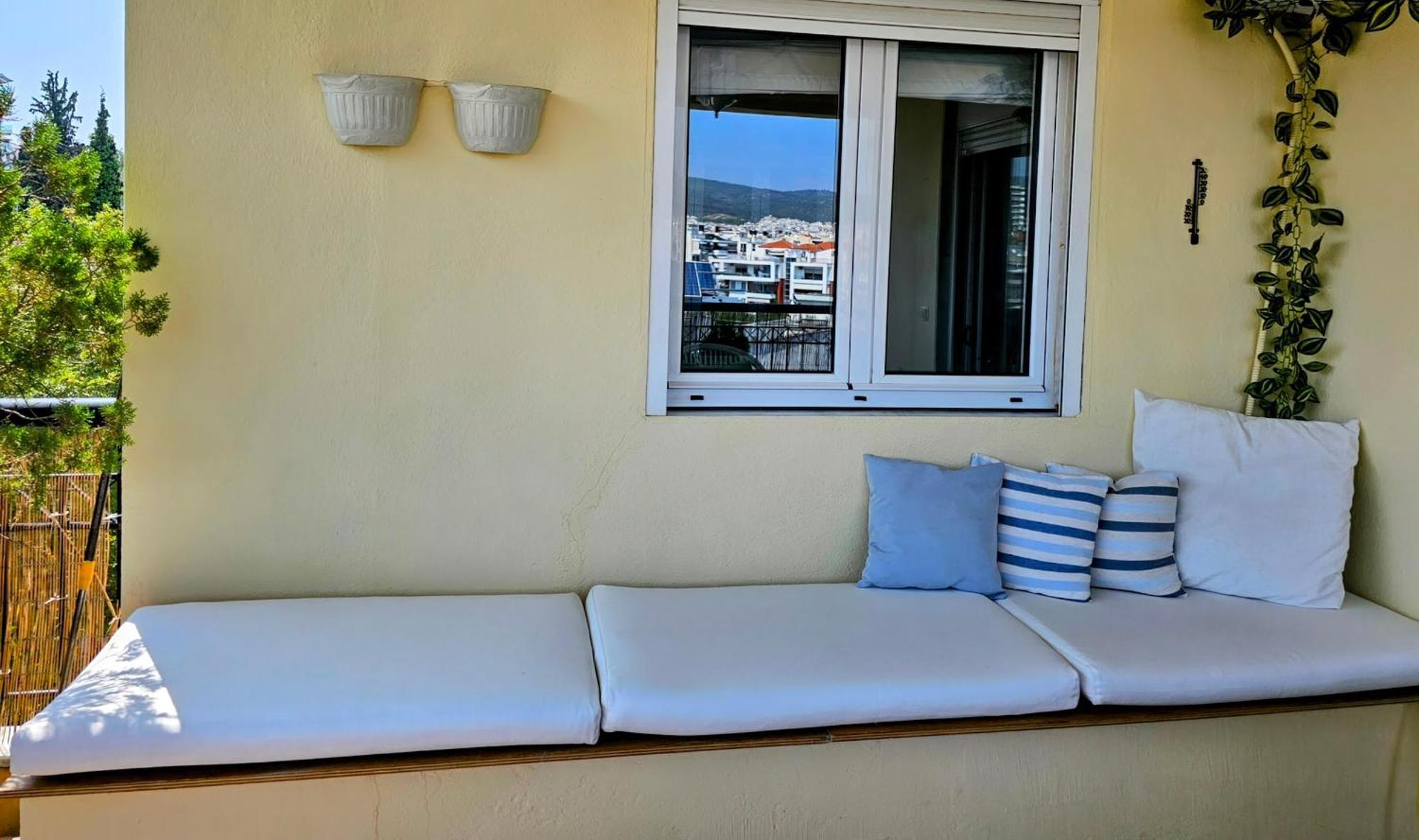 Celestial Garden-Thessaloniki'S Modern, Eclectic Penthouse With An Amazing View And Veranda Luaran gambar